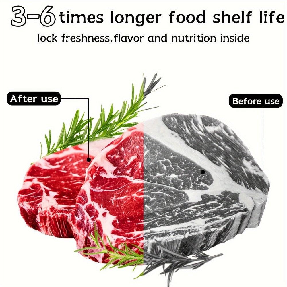 Vacuum Sealer Bags Rolls BPA-Free Diamond Textured Food Saver Bags for Vacuum Sealer Machine - Commercial Grade Vacuum Storage Bags for Food Preservation, Kitchen & Restaurant Use, 6-Pack Combo