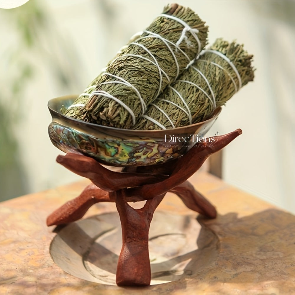 Sage Smudge Kit 5 Pack White Sage Cedarwood Dragon's Blood Eucalyptus Lavender Incense Sticks Set for House Cleansing Meditation Spiritual Purification Home Decor Gift Set for Women Men Beginners