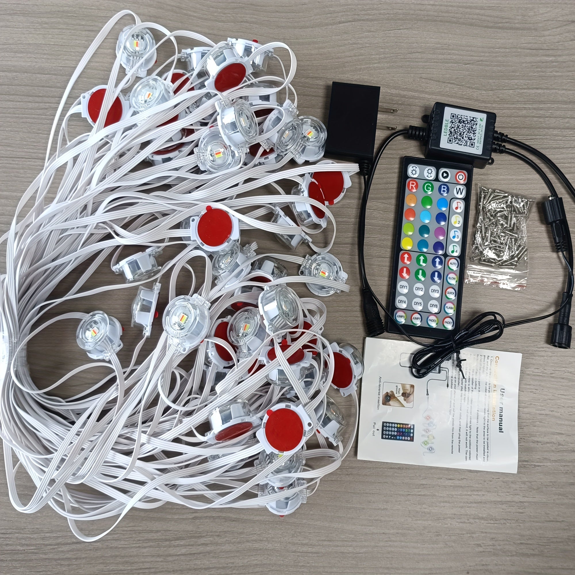 Permanent Outdoor Lights IP67 Waterproof ¨C RGB LED Eaves Light, App & Remote Control, Color Changing for Halloween, Christmas, Holiday, Party & Daily Roof Lighting (20/30/50/100/200/300/500 FT)