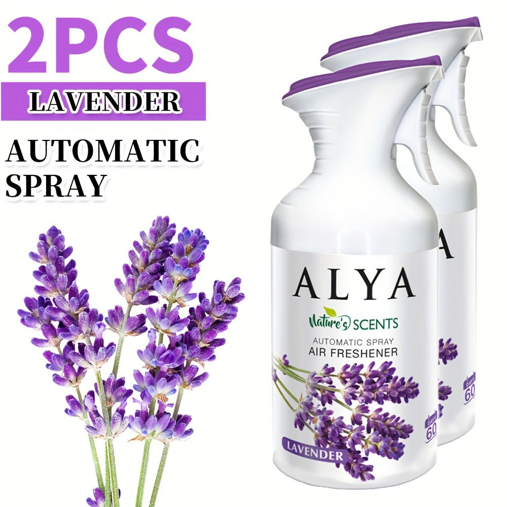 Aromatherapy Air Freshener Spray 6 Scents | Lavender Vanilla Ocean Magnolia | Multi-Purpose Room Spray for Car Home Office Bathroom Fabric Closet Odor Eliminator
