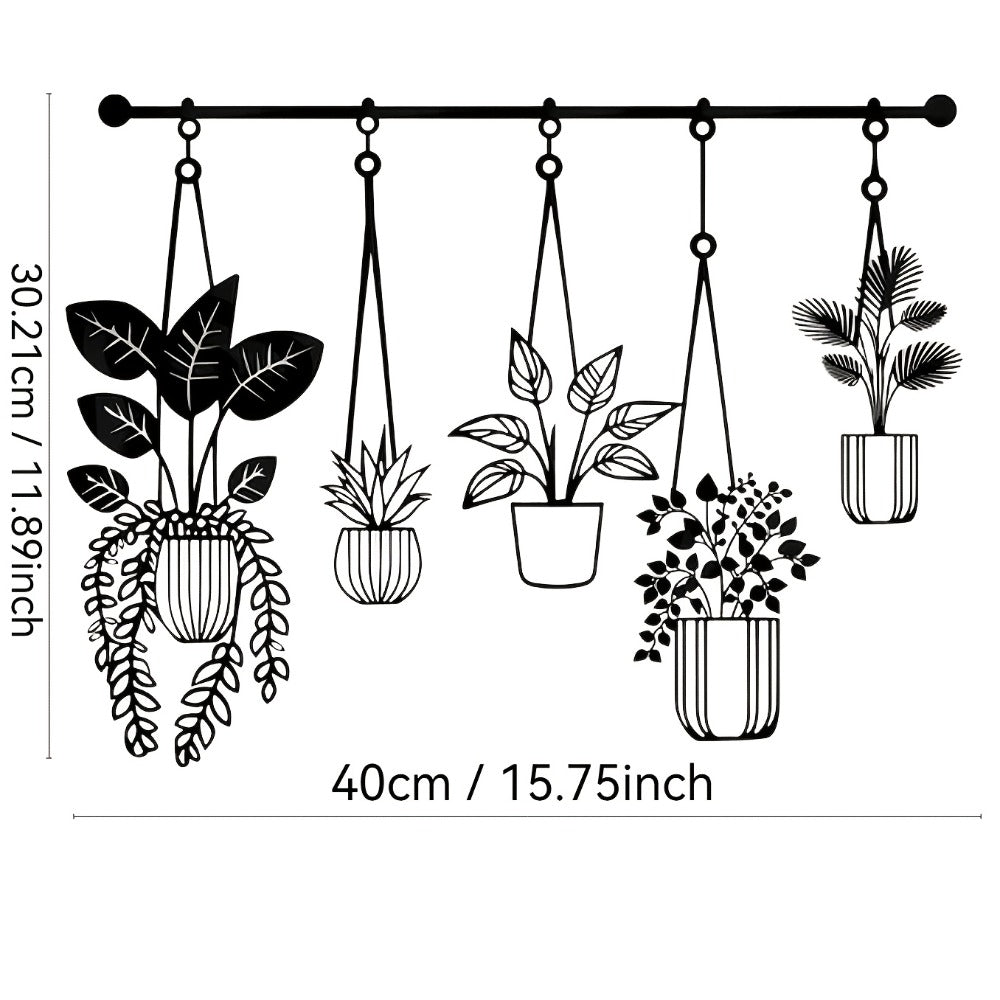 Metal Flower Wall Art Rustic Farmhouse Decor, Minimalist 3D Floral Wall Sculpture for Living Room Bedroom Bathroom Dining Room, Boho Wall Decor Housewarming Gift