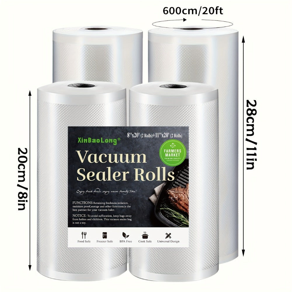 Vacuum Sealed Bags for Food Storage BPA Free Meat Fruits Vegetables Grains Kitchen Organizer