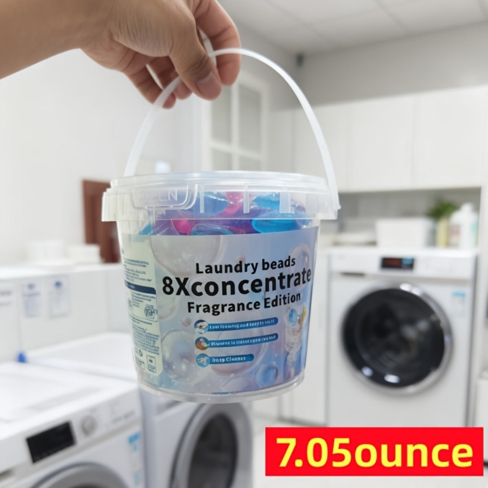 Laundry Pods 5-in-1 Scented Detergent Pods Powerful Stain Remover Long-Lasting Fragrance Each Pod Washes 8-12 Items 12g Per Pod Fabric Cleaner for Home