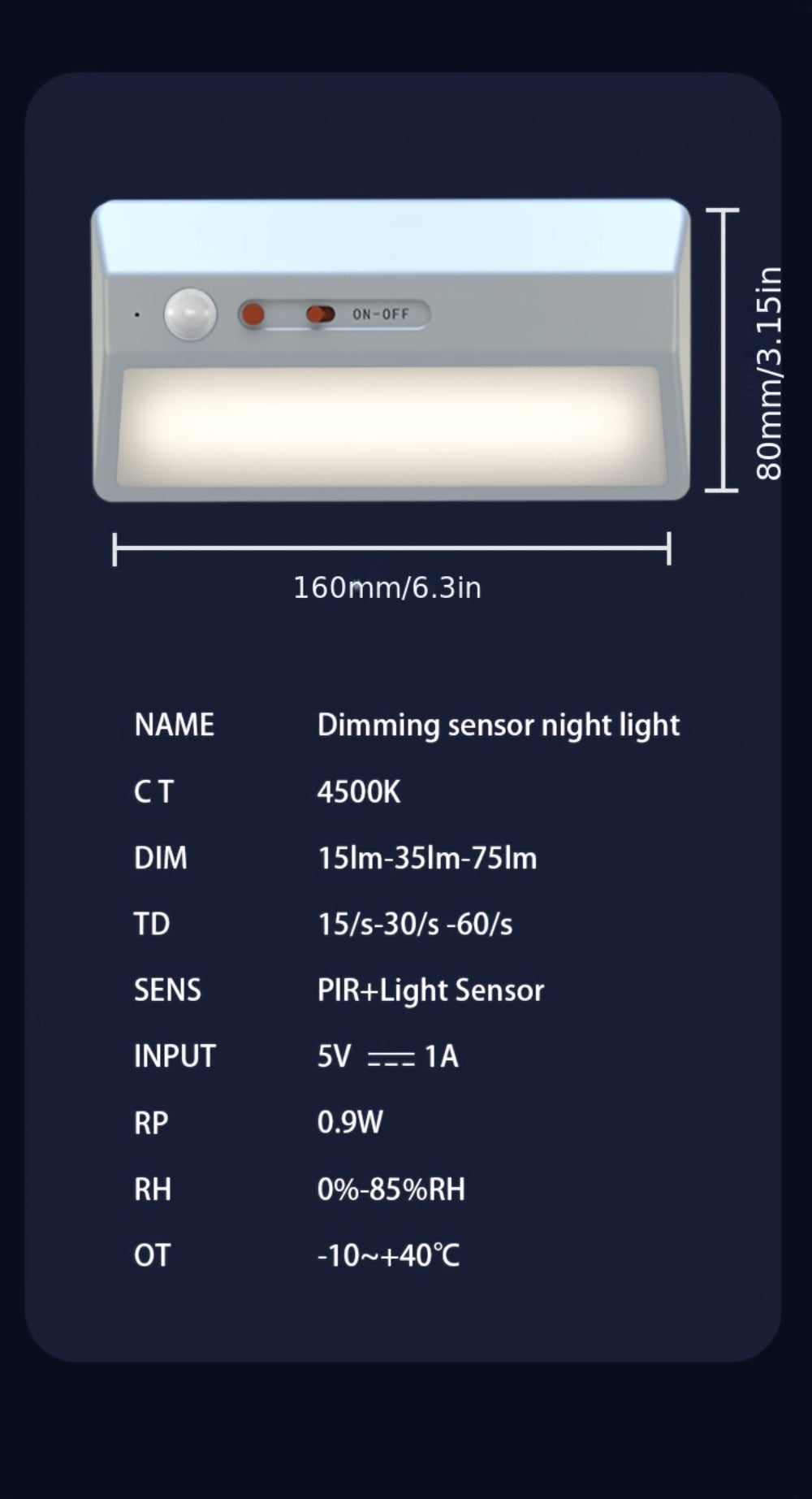 Smart Motion Sensor Night Light Plug-In ¨C Auto On/Off LED Light for Entryway, Corridor, Hallway & Staircase with USB Charging, No Drilling Required
