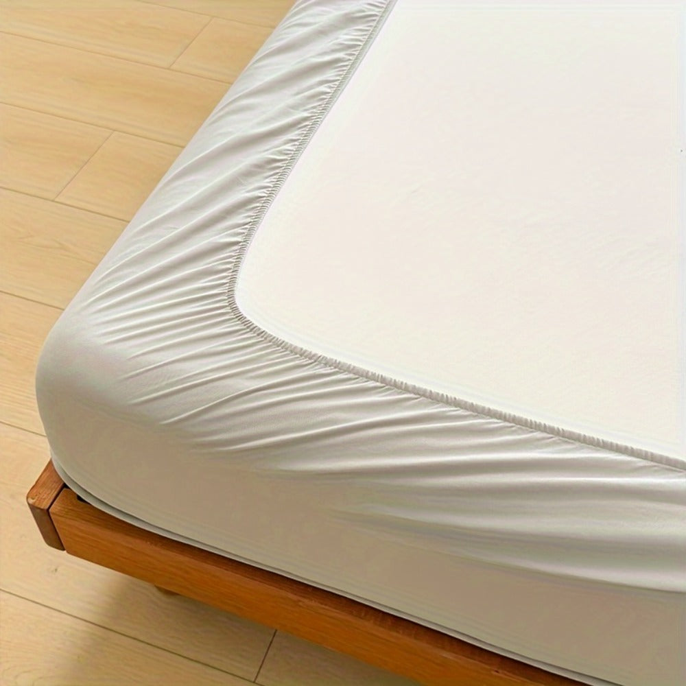 Quilted Waterproof Mattress Protector Soft Breathable Mattress Cover with Deep Pocket for Full Queen King - Solid Color Bedding Pad for Bedroom Guest Room Hotel Apartment School