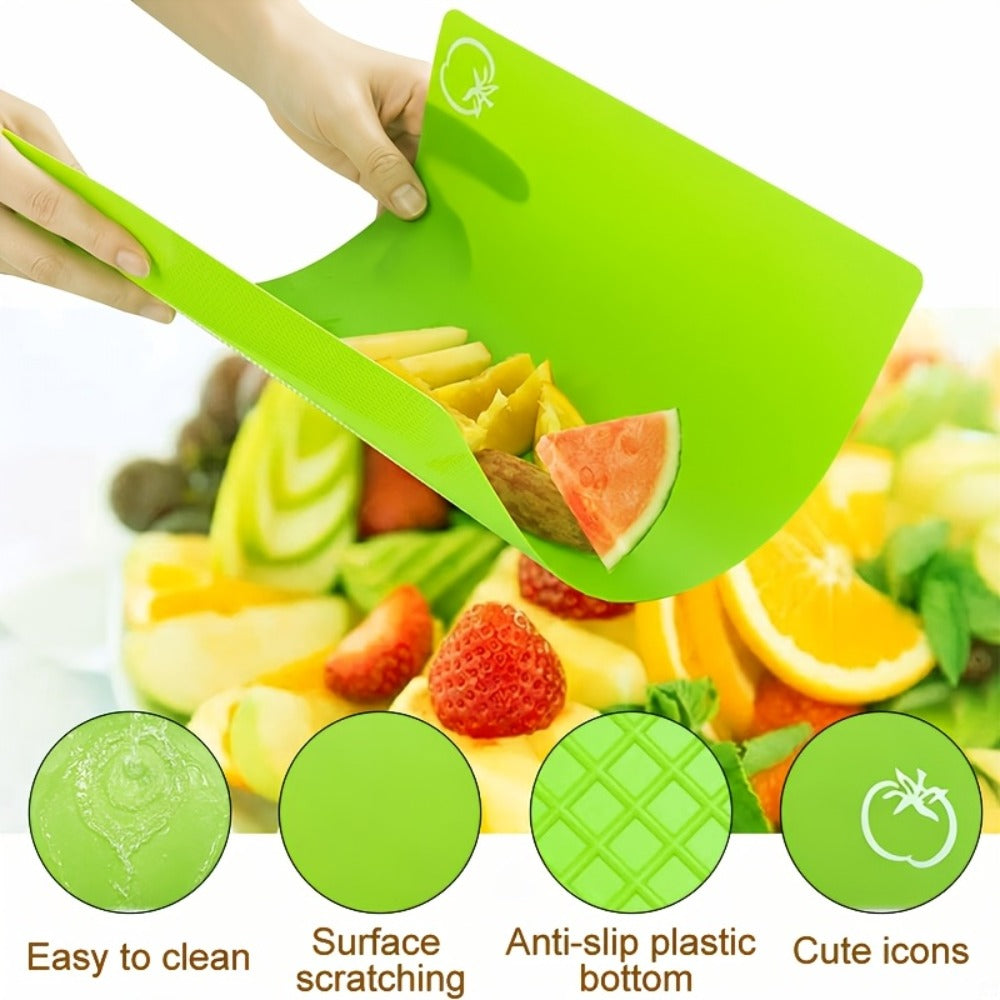 Bamboo Cutting Board Set for Kitchen ¨C Food-Safe Cheese Platter & Charcuterie Board for Meat, Cheese, Bread, Vegetables & Fruits, Perfect Home Kitchen Gadget or Housewarming Gift, 1pc or 7pcs Set
