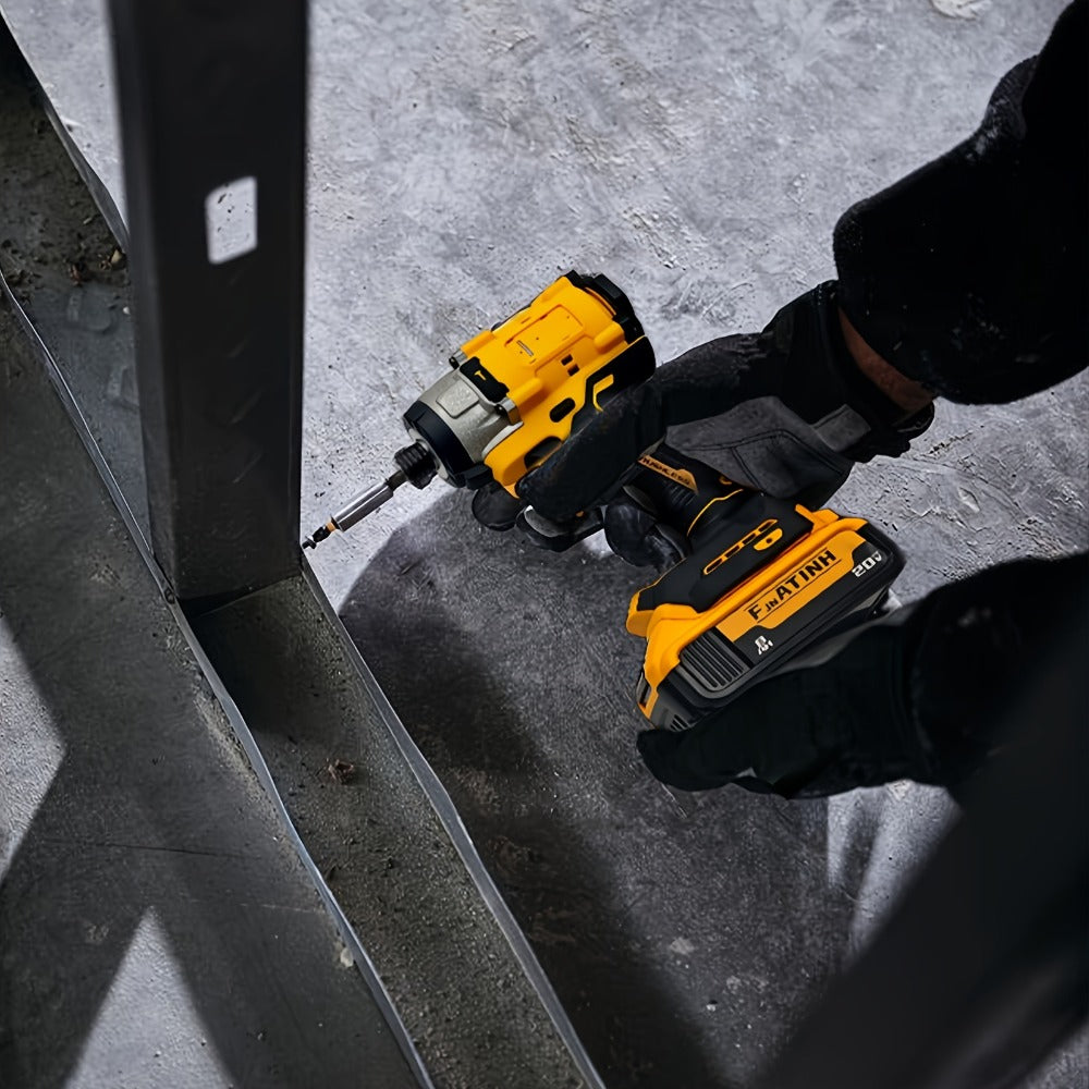 Cordless Impact Driver 1/4¡± Compatible with DeWalt 20V Battery | 0-2800 RPM Electric Impact Screwdriver with LED Indicator Light ¨C Ideal for Home Repair, Appliance & DIY Projects (Tool Only)