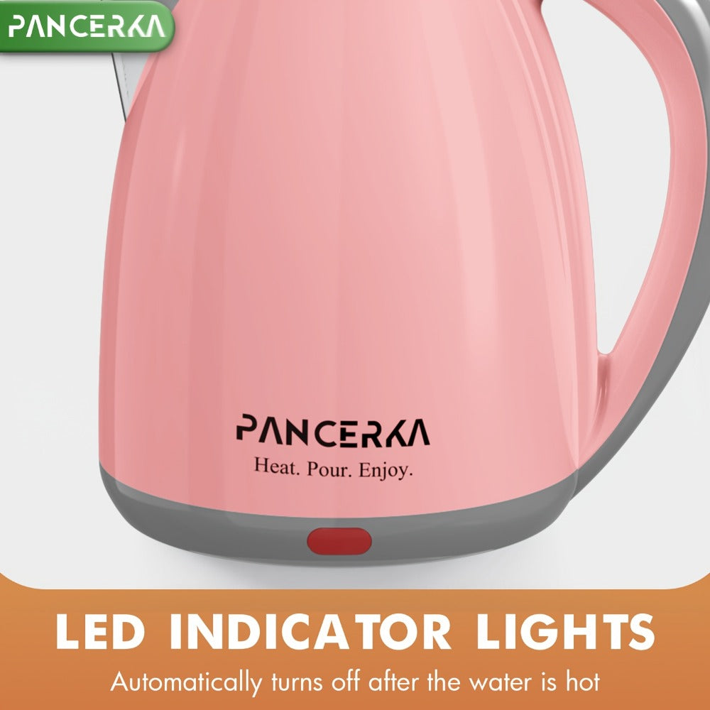 Hot Water Boiler Electric Kettle 1.8L Stainless Steel Fast Boiling Auto Shut-Off Countertop Instant Kettle for Coffee Tea Maker Pink White