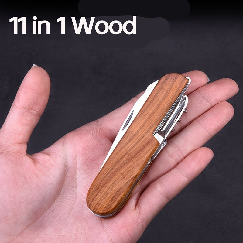 Multitool Pocket Knife 17-in-1 ¨C Includes Screwdriver, Pliers, Scissors, Bottle Opener & More, Portable Multi-Tool for Camping, Hiking, Emergencies & Everyday Carry, Gift for Men