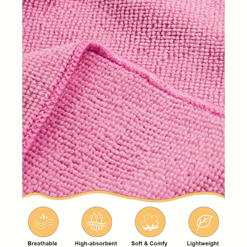 Women's Bath Wrap Towel Robe ¨C Lightweight 250gsm Microfiber Shower Spa Bathrobe with Adjustable Closure One Size Fits Most