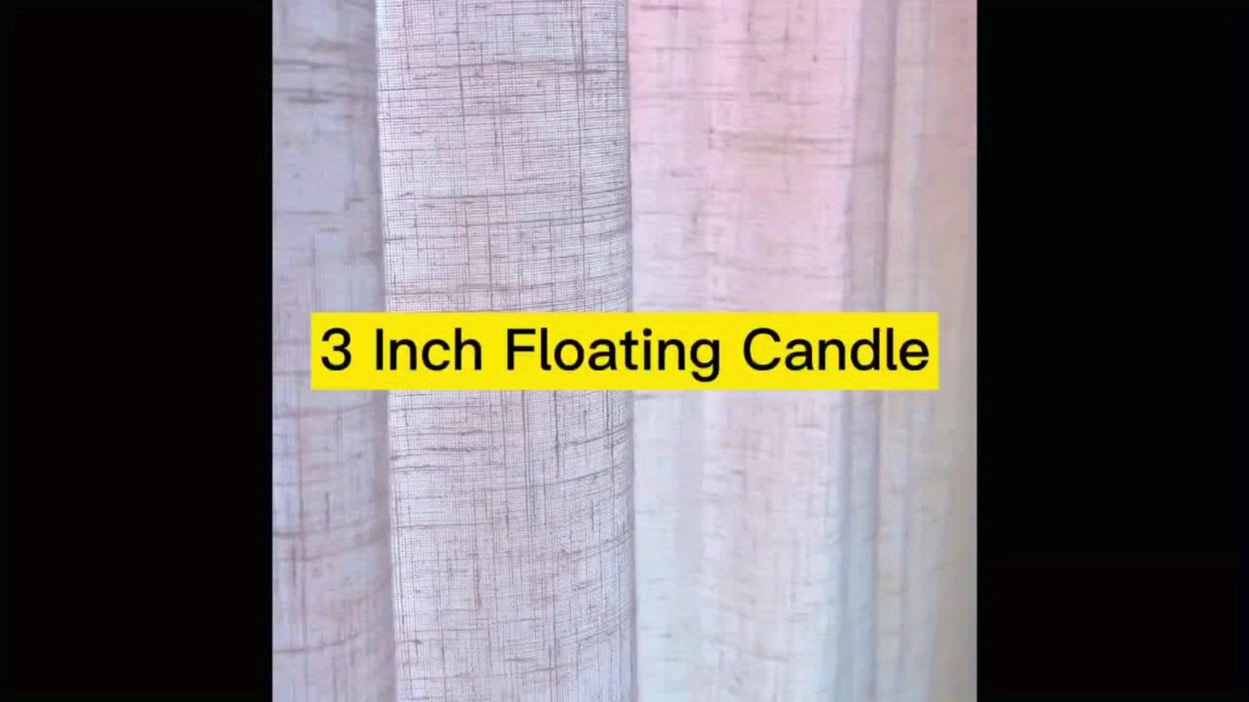 White Floating Candles 24 Pack 3 Inch | Unscented Clean Burn 8-12 Hours | Pool Candles for Wedding Anniversary Valentine's Day Romantic Dinner Home Decor Table Centerpiece