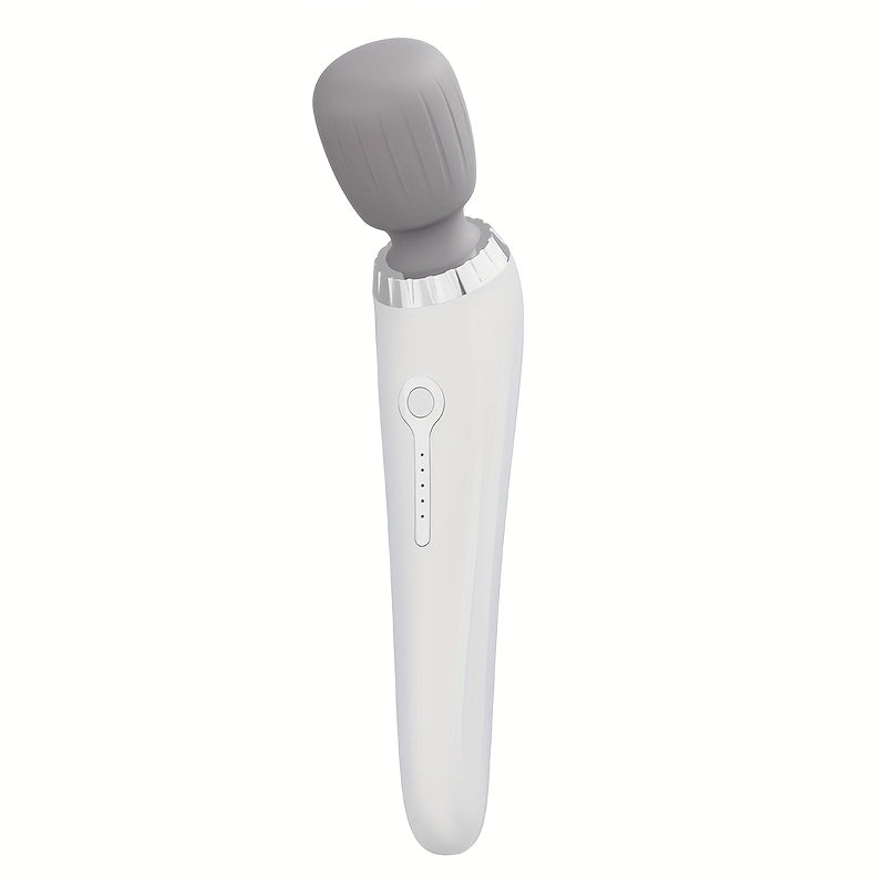 Portable Handheld Massage Stick ¨C USB Rechargeable Wand Massager with 5 Adjustable Speed Levels, Relieves Neck, Back, Leg & Waist Tension, Compact Travel Massager, Holiday Gift for Family & Friends