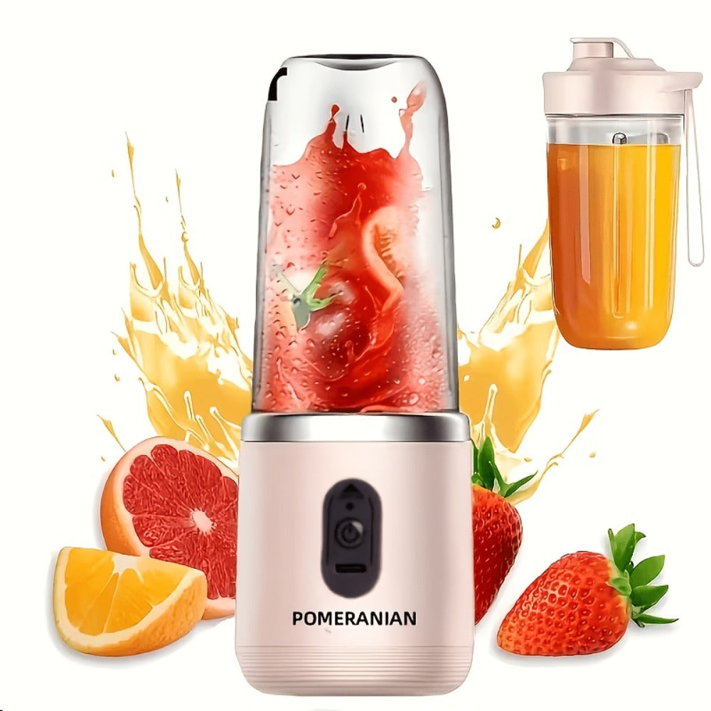 Portable Blender Rechargeable ¨C Mini Personal Juicer for Smoothies, Milkshakes & Juice, USB Charging, Compact & Lightweight for Travel, Outdoor, Camping & Gym, Multiple Capacities & Colors