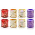 Scented Candle Set for Women 30oz - Rose Sandalwood Cinnamon Apple Lavender Fragrance Metal Jar Candles Gift Set for Christmas Birthday Valentine Holiday Home Decor