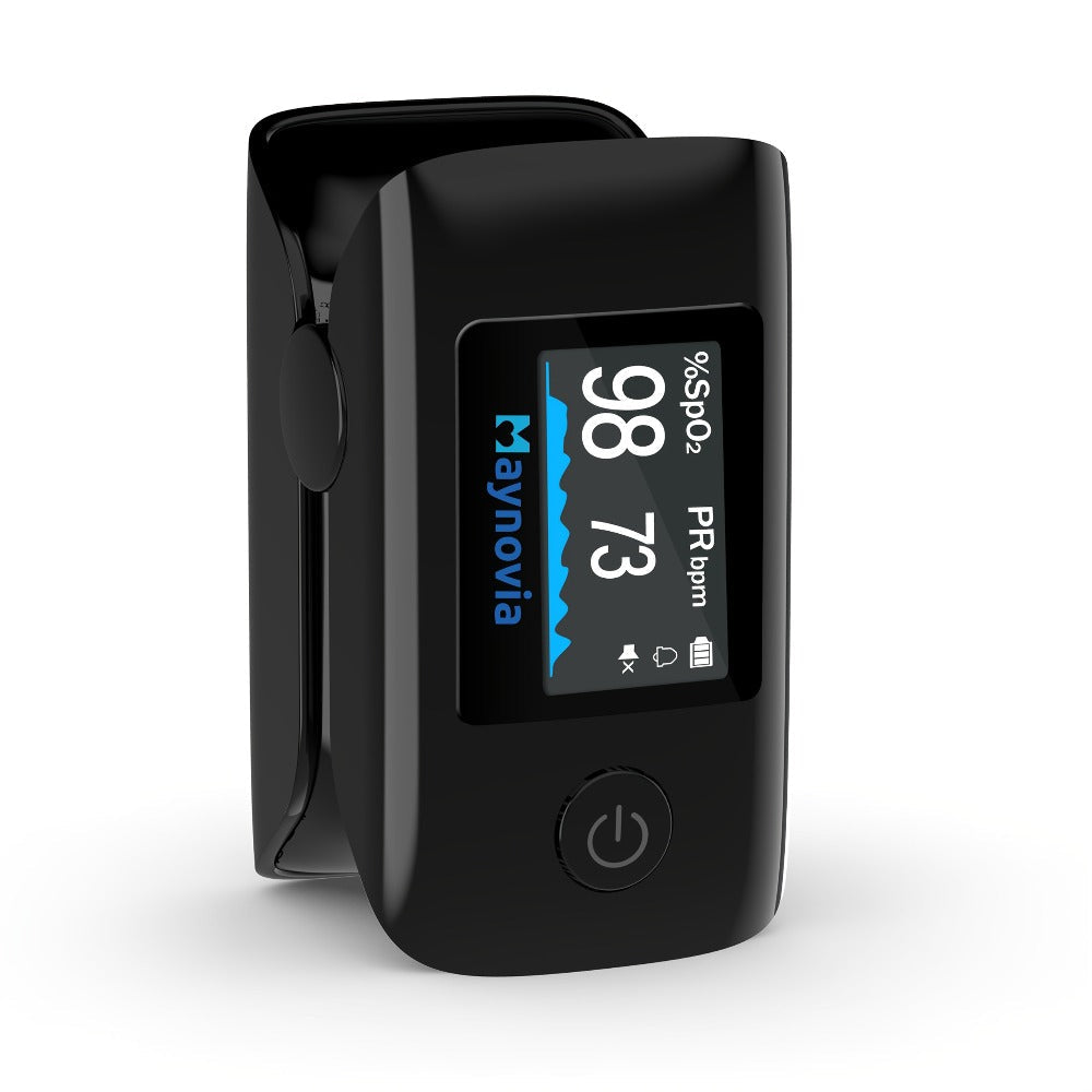 Blood Pressure Monitor Wrist Cuff with Oximeter Fingertip ¨C Digital BP Machine Home Use, 120 Memory, Portable Case & Battery Included, Fully Automatic Hypertension Tracker