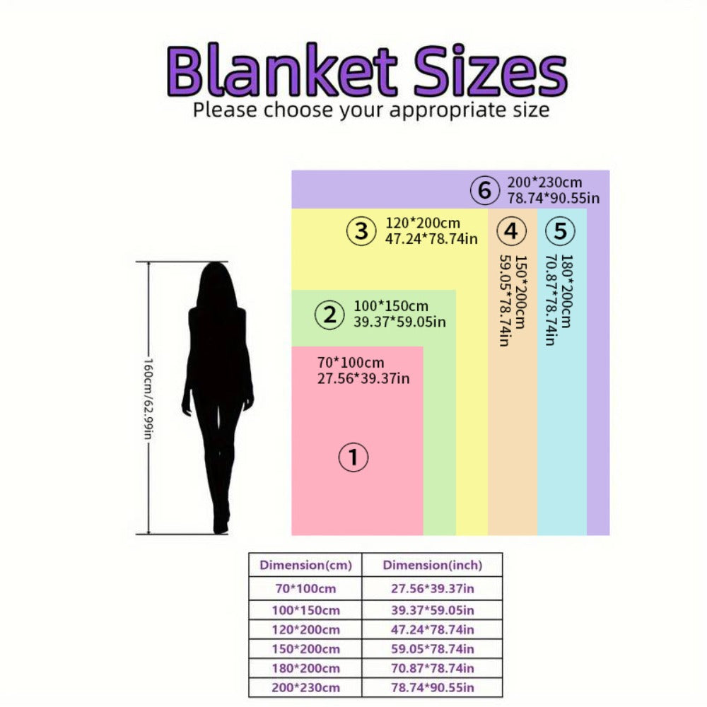 3D Plush Dense Weave Fleece Blanket ¨C Ultra-Soft Warm Throw for Bed, Couch, Travel & Outdoor, Air-Conditioning Friendly, 3 Colors, 2 Sizes