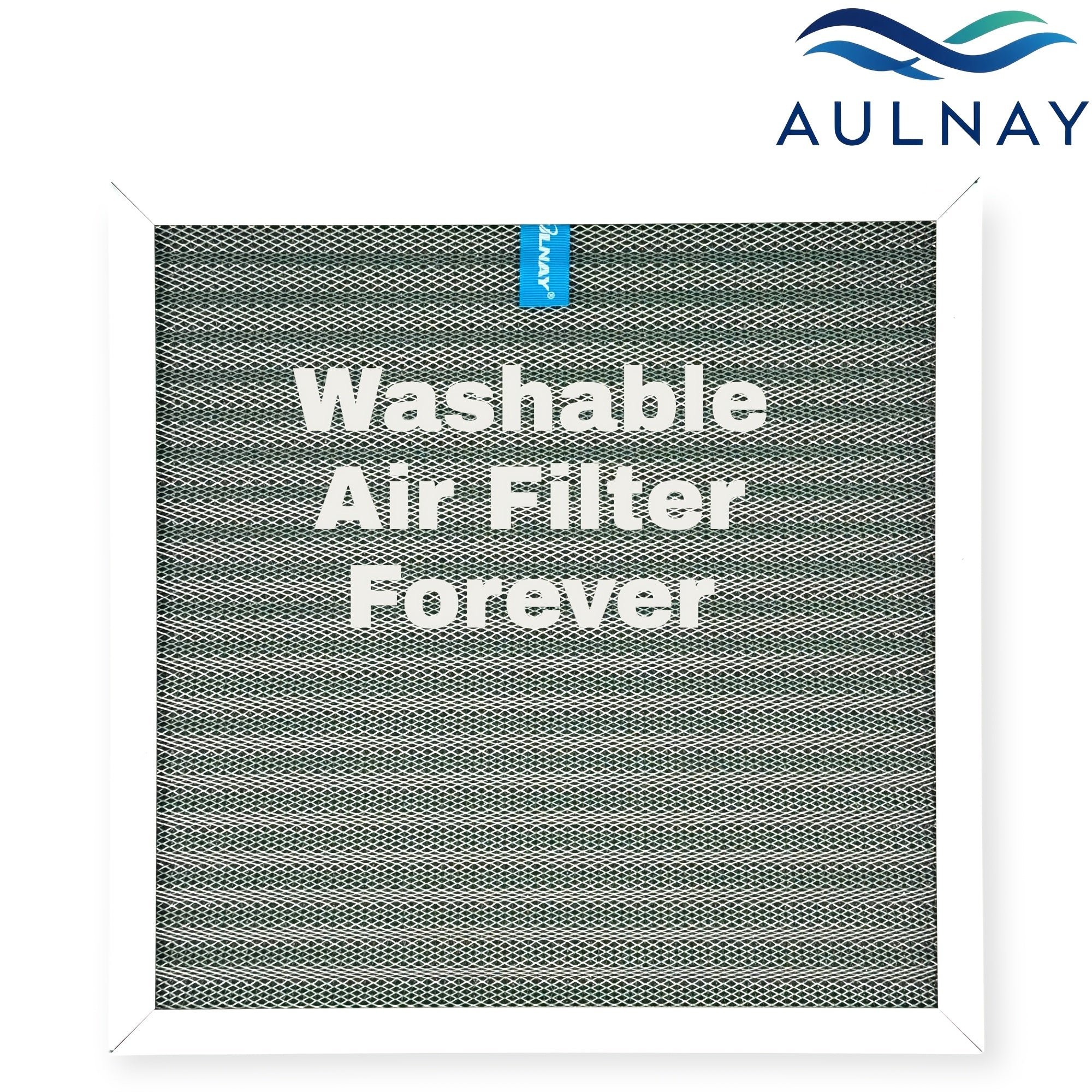 Washable Reusable Electrostatic HVAC Air Filter MERV 8, Permanent AC Furnace Filter with Static Electricity Filtration, Easy Install, Improves Airflow and Indoor Air Quality, Multiple Sizes