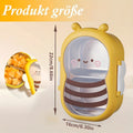 Cute Bee Lunch Box Stainless Steel ¨C 304 Food Grade 2-Compartment Bento Box with Bee-Themed Lid for Kids, School, Office & Picnic ¨C Lightweight Leakproof Lunchbox Gift