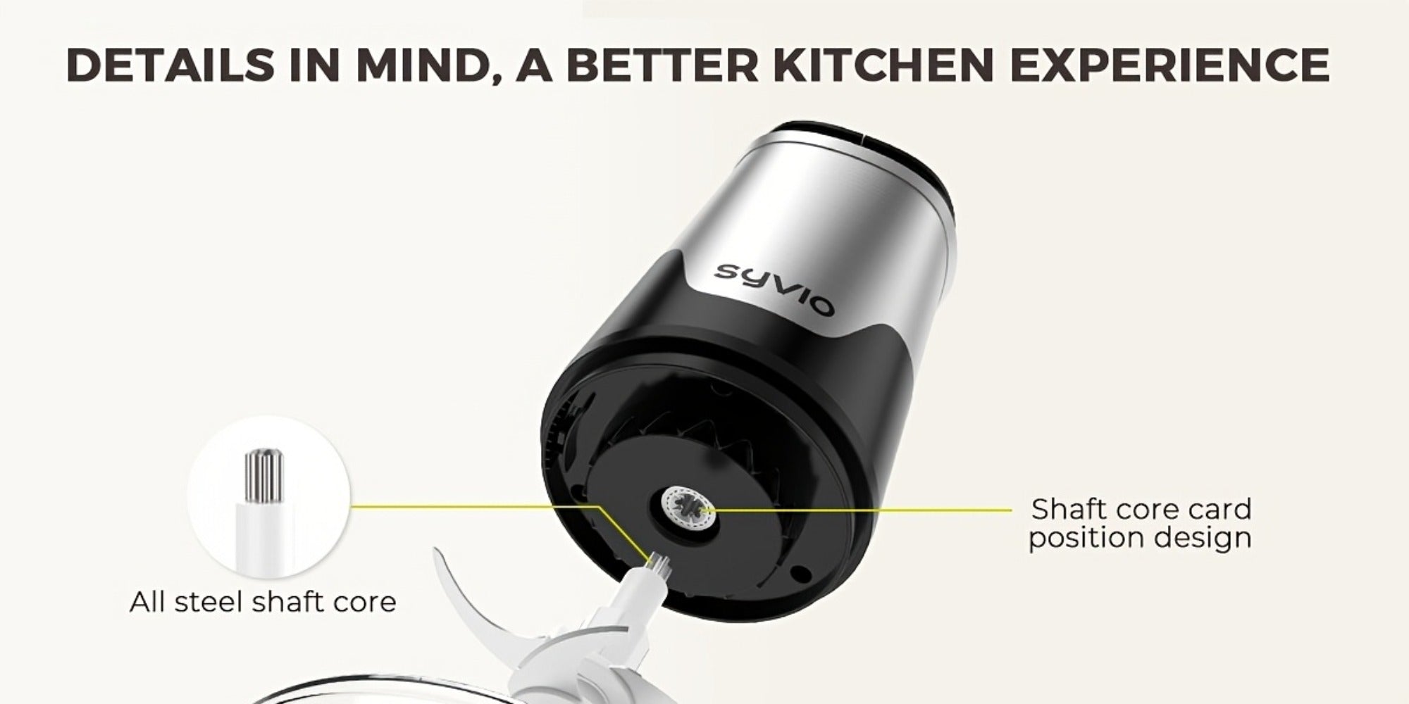 Mini Food Processor 450W ¨C Electric Food Chopper with 2 Bowls & 4 Bi-Level Blades for Meat, Baby Food, Onion & Vegetables, 2-Speed