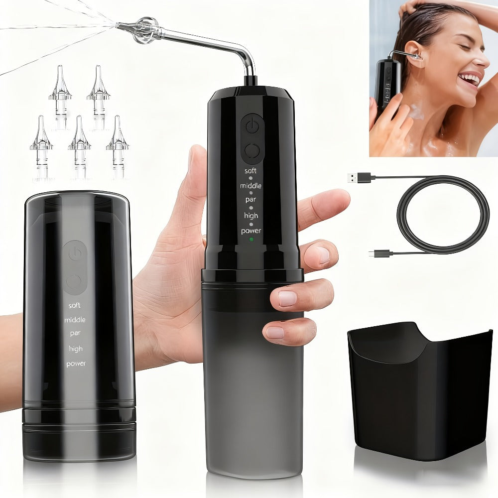 Wireless Ear Camera Ear Wax Removal Kit 1080P HD 6-LED ¨C App-Controlled Visual Ear Cleaner for Adults and Pets, Compatible with All Smartphones, Multiple Cleaning Heads, Portable Ear Scoop Tool