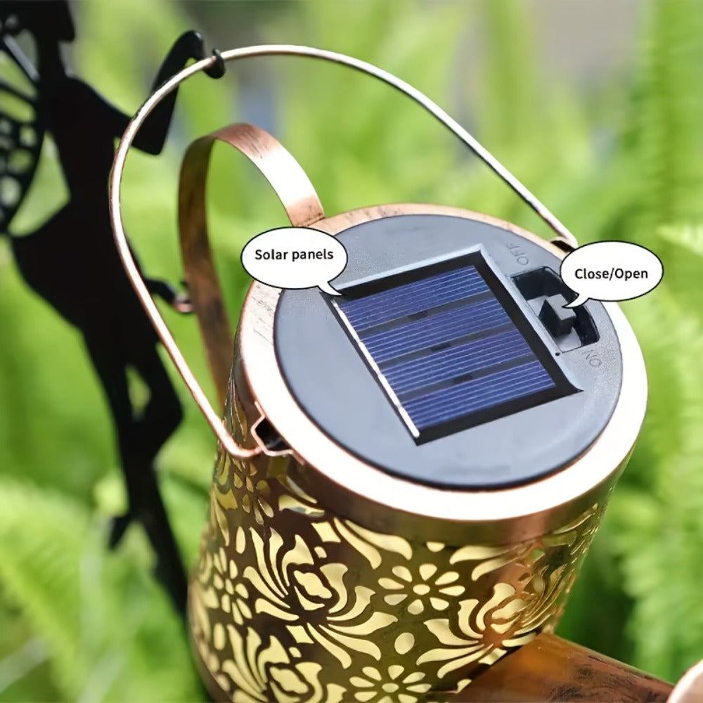 Solar Watering Can Fairy Light 36 LED Waterfall String Lights IP65 Waterproof Outdoor Garden Stake Lamp Patio Yard Decor Halloween Christmas
