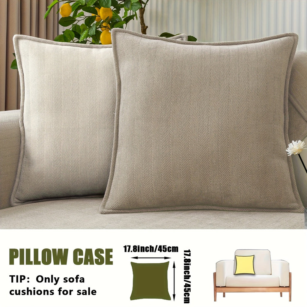 Chenille Ribbed Sofa Cover - Pet Friendly Non-Slip Machine Washable Soft Stretch Slipcover for 1-4 Seater Sectional Sofa Living Room Bedroom Office, 9 Colors