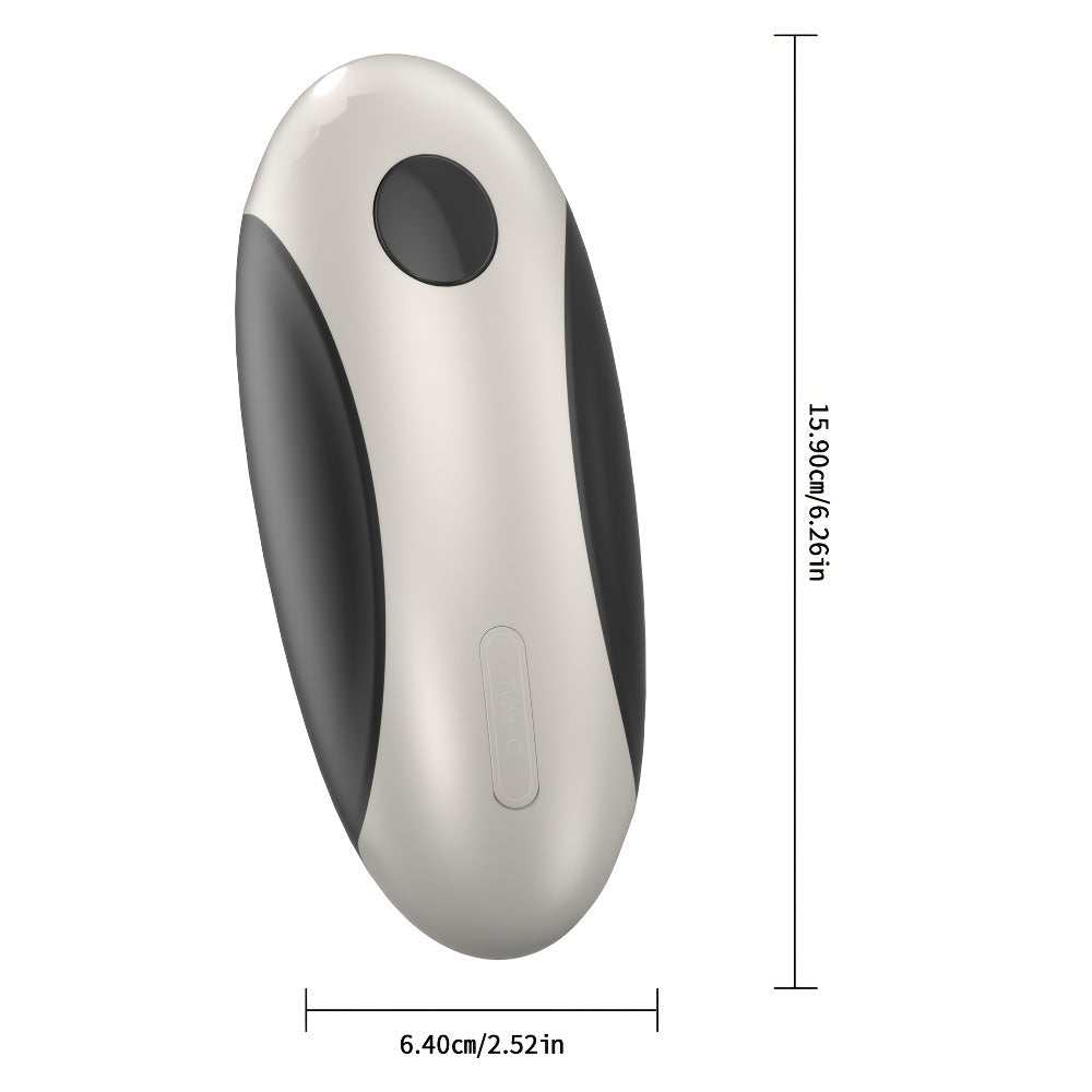 Electric Can Opener One-Touch Automatic ¨C USB Rechargeable, Smooth Edge Safety, Auto Power-Off, Cordless for Kitchen, Camping & Seniors