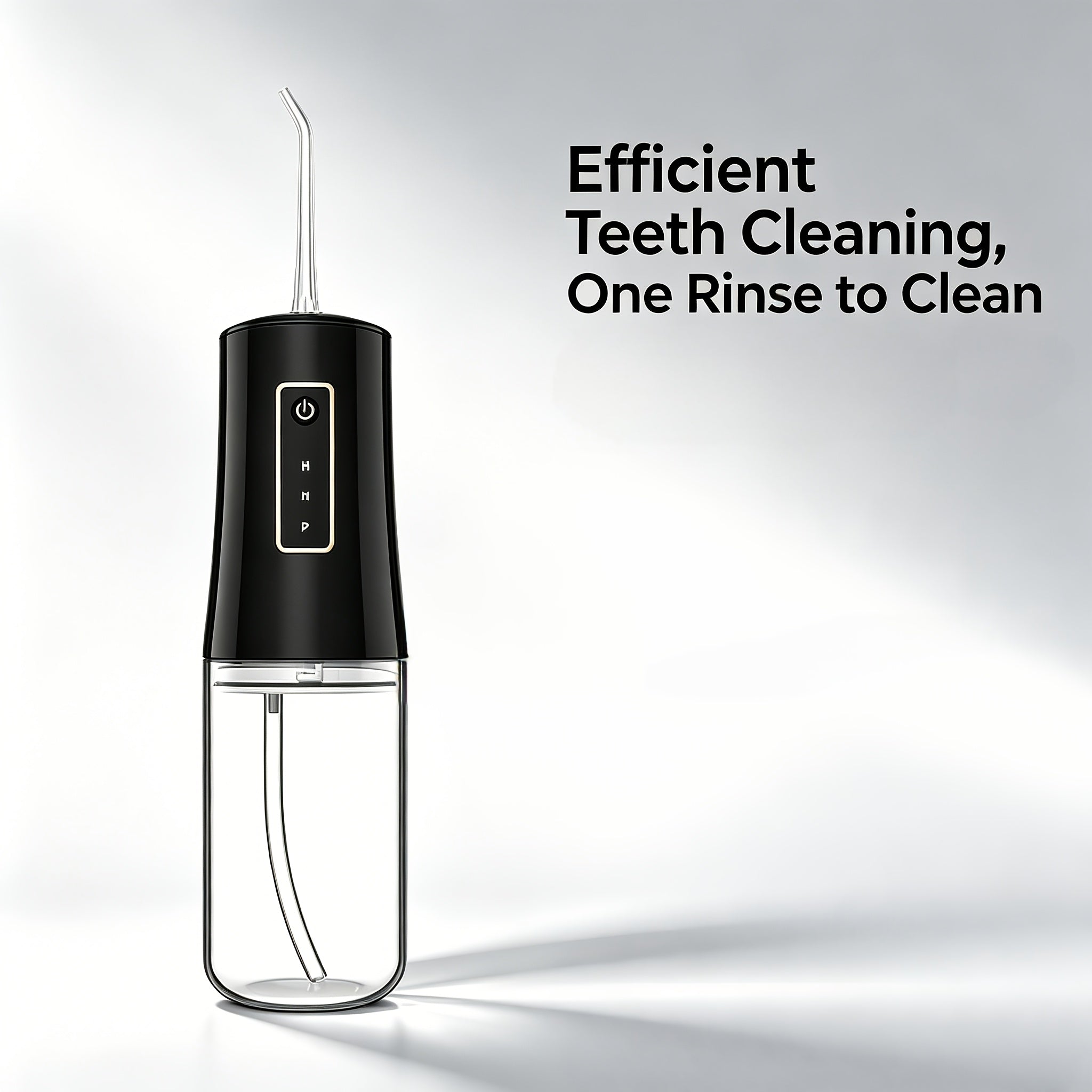 Water Flosser Portable Oral Irrigator ¨C 360¡ã Rotating Nozzle, 3 Pressure Modes, 4 Nozzle Tips, Rechargeable Cordless Teeth Cleaner for Travel & Daily Use