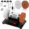 Mini Belt Sander - 7-Speed Adjustable Electric Belt Grinder with Pure Copper Motor for Grinding, Sharpening & Polishing Wood & Metal