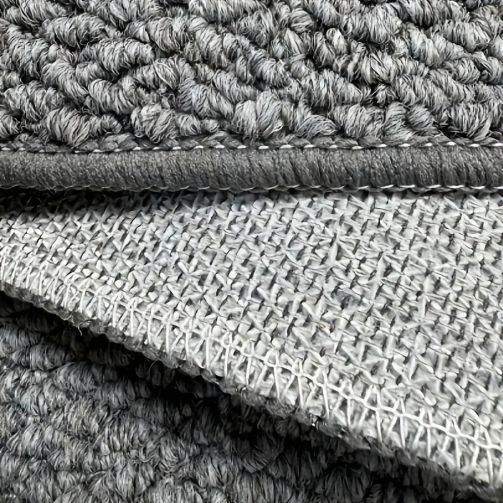Cat Scratch Resistant Bath Mat Non-Slip Absorbent Entryway Rug Imitation Sisal Floor Mat for Bathroom Doorway Mud Sand Removal Easy Clean 31.5x47.24 inch