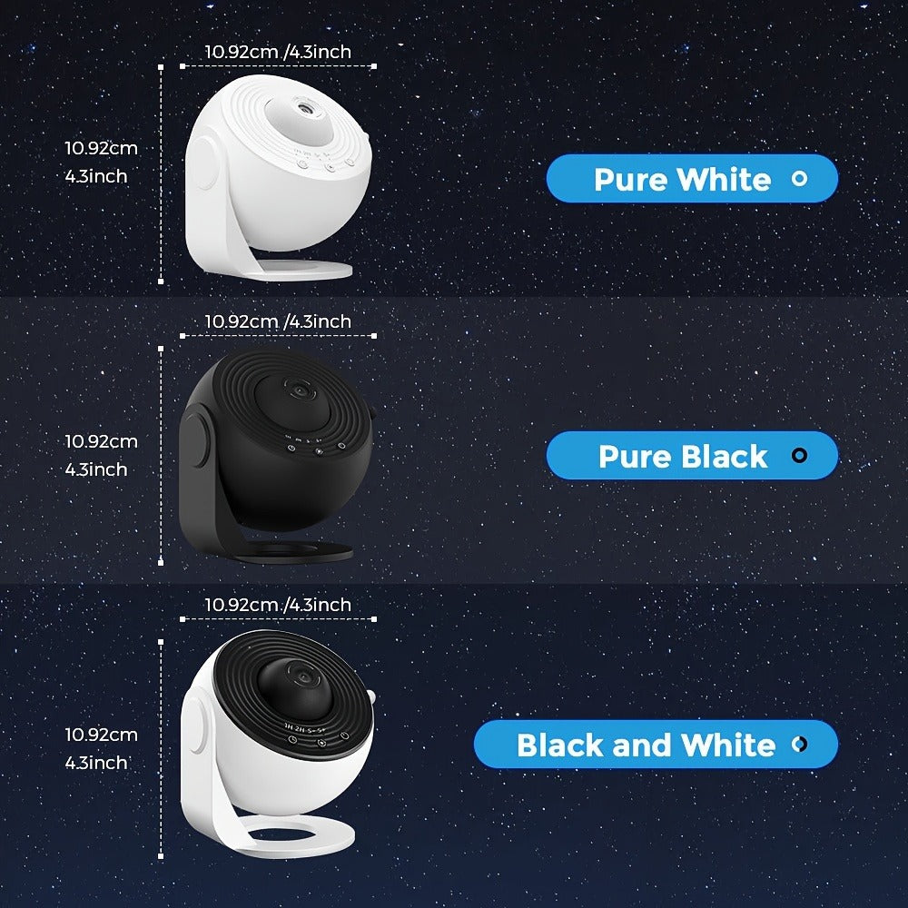 Star Projector Galaxy Aurora Night Light ¨C 13-in-1 Planetarium Projector for Bedroom, Kids Room & Home Theater with Atmospheric LED Lighting
