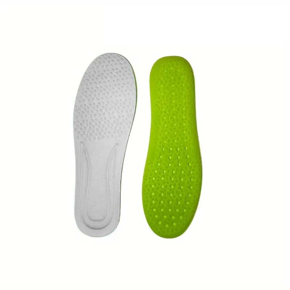 Shoe Insoles for Men & Women - 4 Pairs Cushioning Inserts Ultra-Soft Foam Footbed, Sweat-Proof Arch Support, Cloud Feel Comfort for Sneakers, Boots & Casual Shoes (Sizes 35-46)