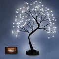 LED Tabletop Tree Light 20 Inch, 108 LED Fairy Lighted Branch Tree Lamp with 8 Lighting Modes & Timer, USB or Battery Powered Desk Decor for Bedroom Home Office Christmas Halloween