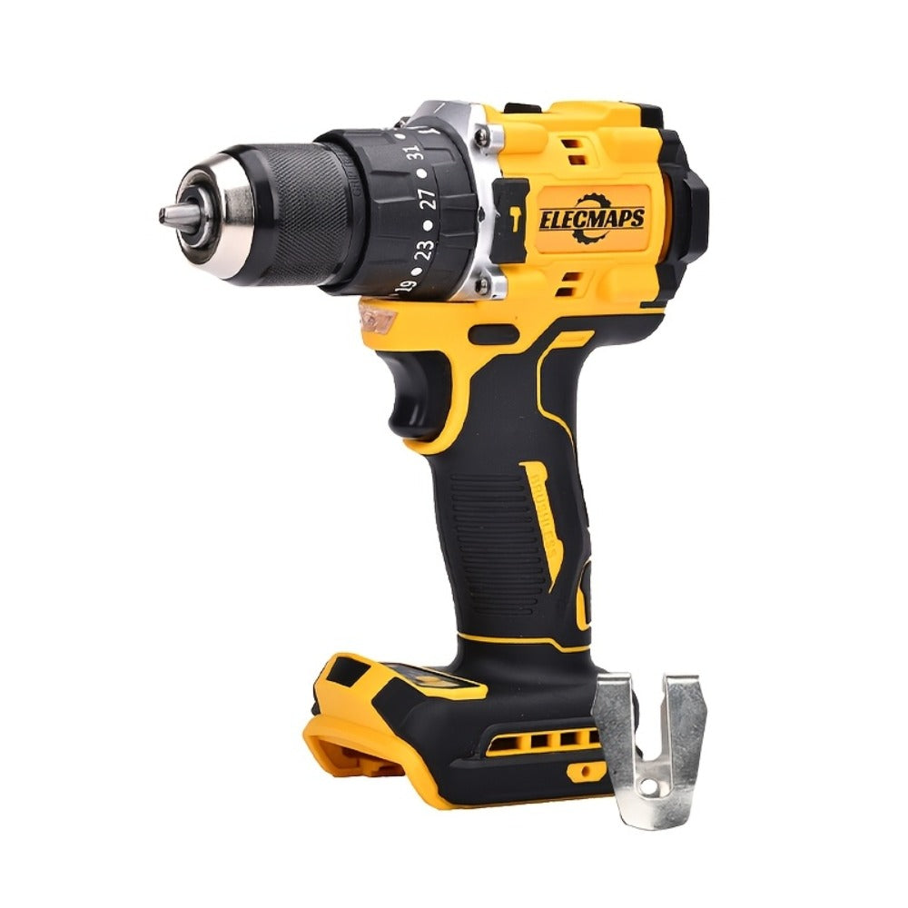 Cordless Power Tool Combo Kit for Dewalt 20V Battery - Impact Wrench 1500Nm, Brushless Drill & Screwdriver Set for Home Repair & Construction