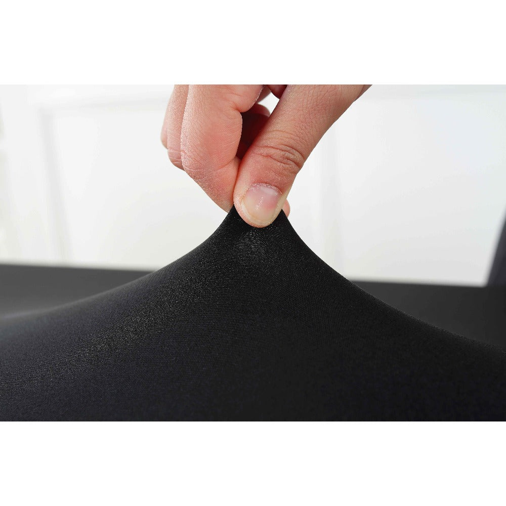 Spandex Tablecloth Stretch Table Cover Fitted Rectangle Table Cloth for Wedding Party Event 3/5pcs White Black