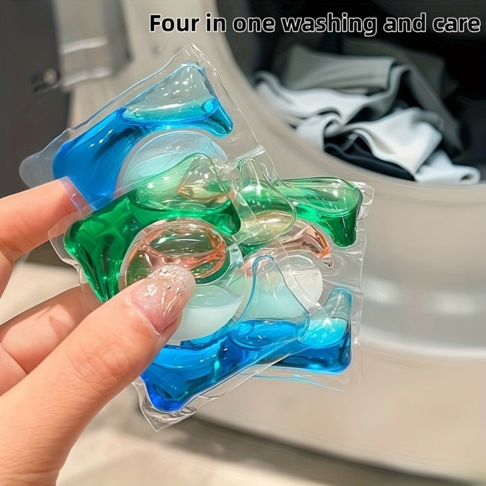 Laundry Pods Concentrated Deep Cleaning Tough Stain Removal Long-Lasting Fragrance Quick Dissolving No Residue ¨C 200g 300g 600g Laundry Detergent Pods