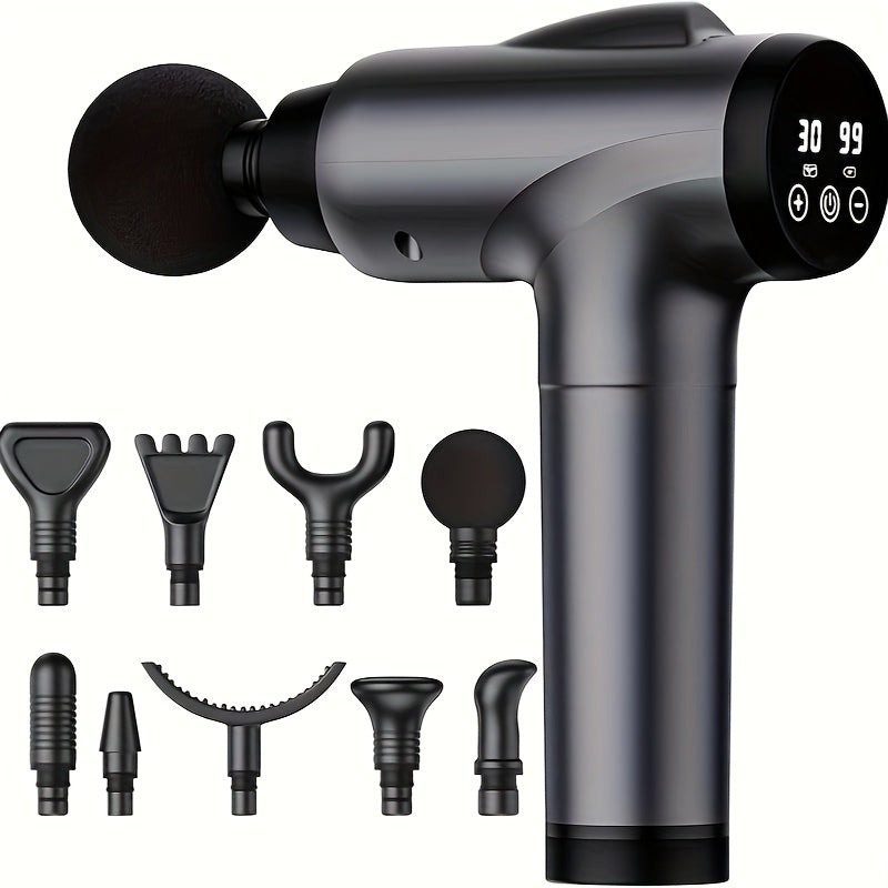 Massage Gun Deep Tissue ¨C Handheld Electric Muscle Massage Gun for Full Body, Back, Neck & Arm Relief, Percussion Massager for Sports & Fitness Recovery, Gift for Men Women Parents