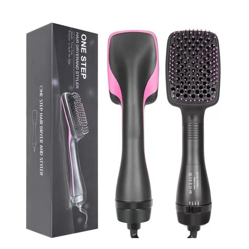 3-in-1 Hot Air Brush Hair Dryer Straightener Comb | Ionic Blow Dryer Brush with Negative Ion Frizz Control, Anti-Scald, Wet & Dry Use ¨C Salon Styler for All Hair Types, 110V