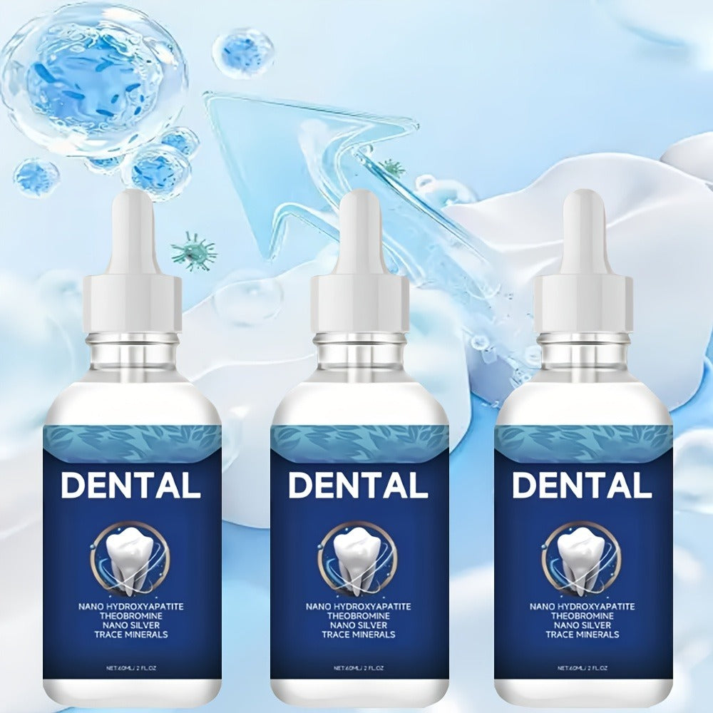 Oral Care Drops with Hydroxyapatite ¨C True Tooth Care Solution for Cavity Protection, Enamel Strengthening & Sensitive Teeth, Daily Gum Health & Fresh Breath Formula, 2.03oz ¨C Ideal Gift