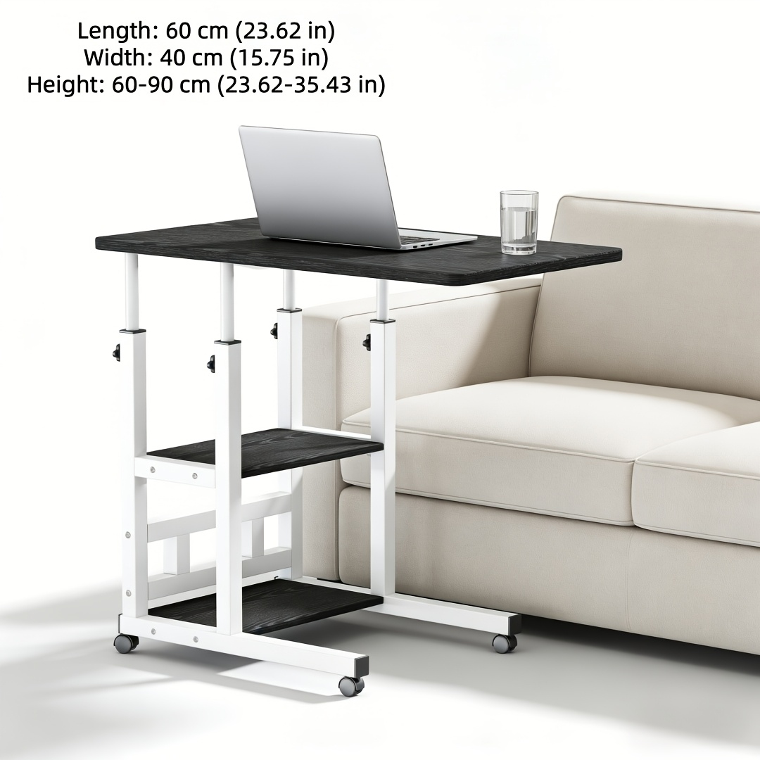 Bedside Table with Wheels Adjustable Height ¨C Multi-Style Nursing Care Table for Elderly & Patients | Single & 3-Tier Rolling Overbed Dining Table, Home Medical Convalescent Furniture, 13 Styles