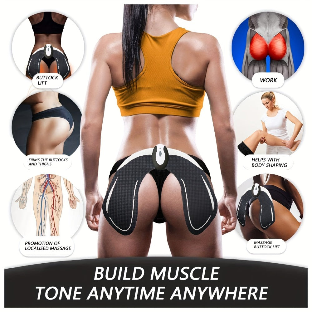 Butt Trainer Glute Exerciser Hip Workout Equipment, Booty Sculptor for Rounded Firm Toned Buttocks, Inner Thigh & Pelvic Floor Strengthener, Home Gym Fitness Tool for Women & Men