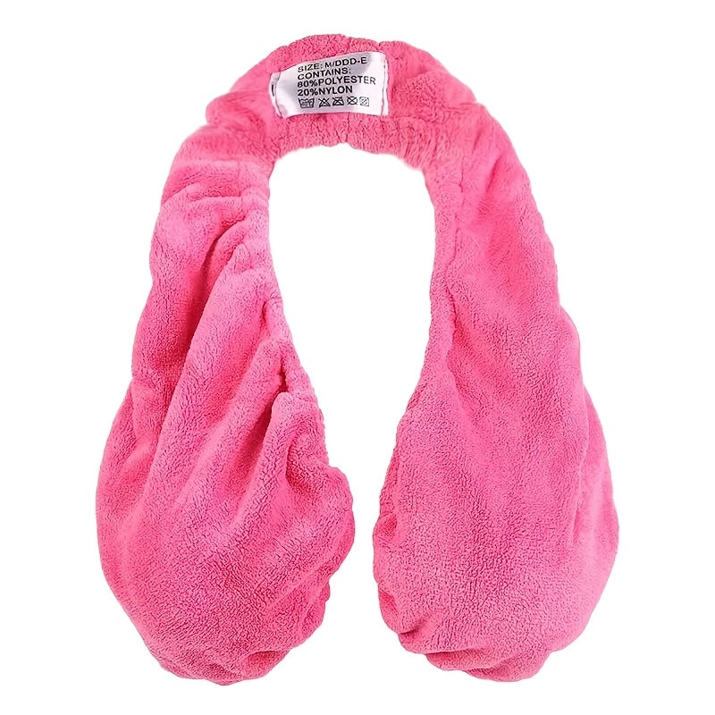 Towel Bra Wrap Double-Sided Coral Fleece 450GSM Absorbent Soft Warm Strapless Hanging Neck Chest Wrap for Beach Sports Daily Wear Feeding Women S M L Black Pink White Red Blue Green Purple