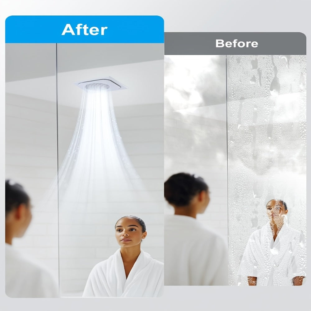 Bathroom Exhaust Fan with Light 150 CFM 1.0 Sone - 40W LED Night Light Ventilation Fan Combo, Quiet Bath Fan with Blue LED, Easy Install, White