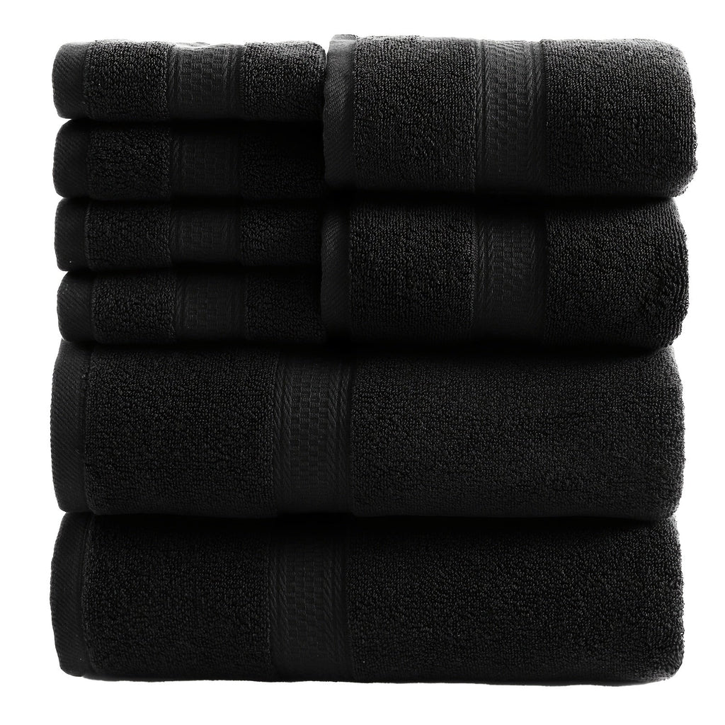 Luxury Soft Towel Set 8 or 16 Piece - Thickened Quick Dry Skin Friendly High Absorbency Bath Towels Hand Towels Washcloths | 13+ Colors | Home Hotel Travel Fitness Spa Gift Set