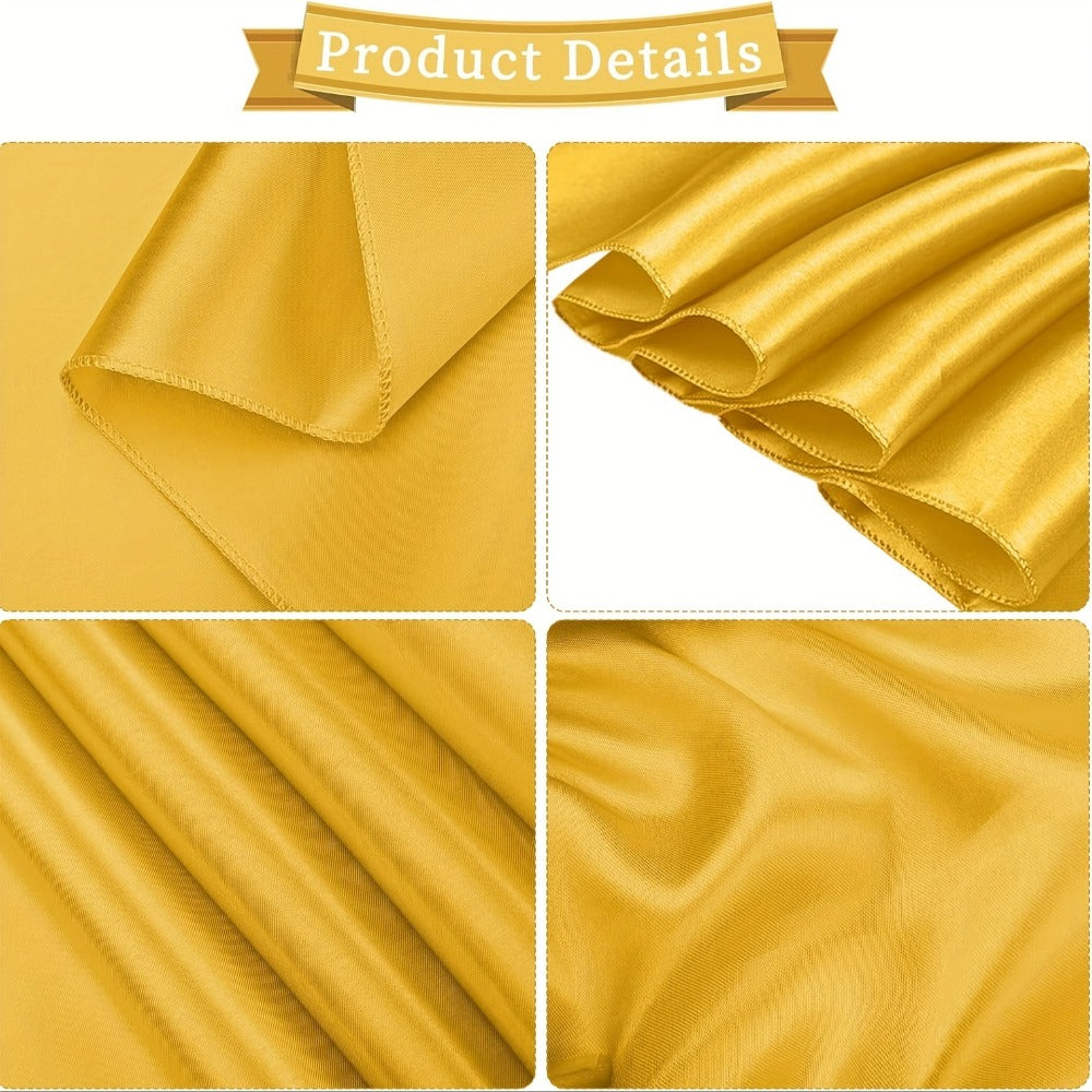 100pcs Satin Chair Sashes Bows for Wedding Banquet Party Event Decoration ¨C 13 Colors, 18¡Á275cm