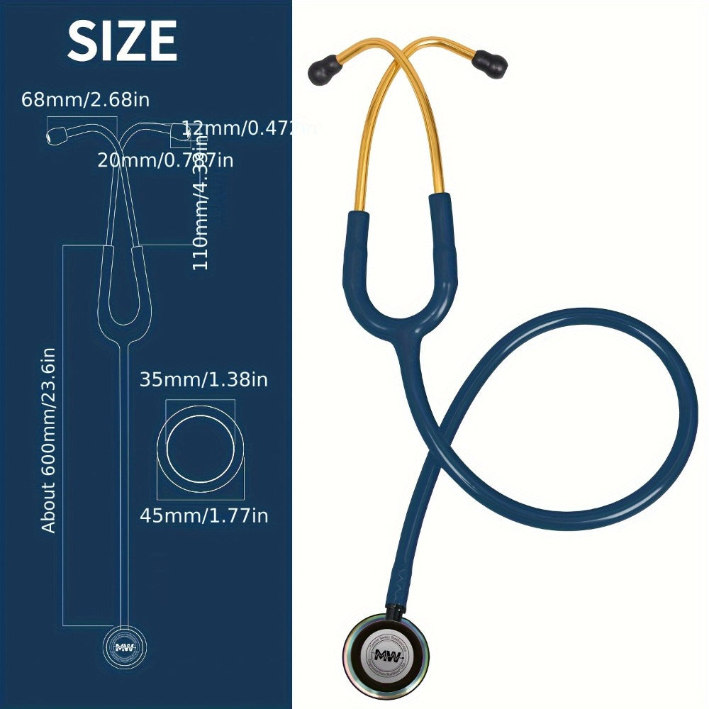 Professional Dual Head Stethoscope ¨C Classic III Medical Stethoscope for Nurses, Doctors & Medical Students, Stainless Steel Chestpiece, Snap-Tight Eartips, Multiple Colors Available