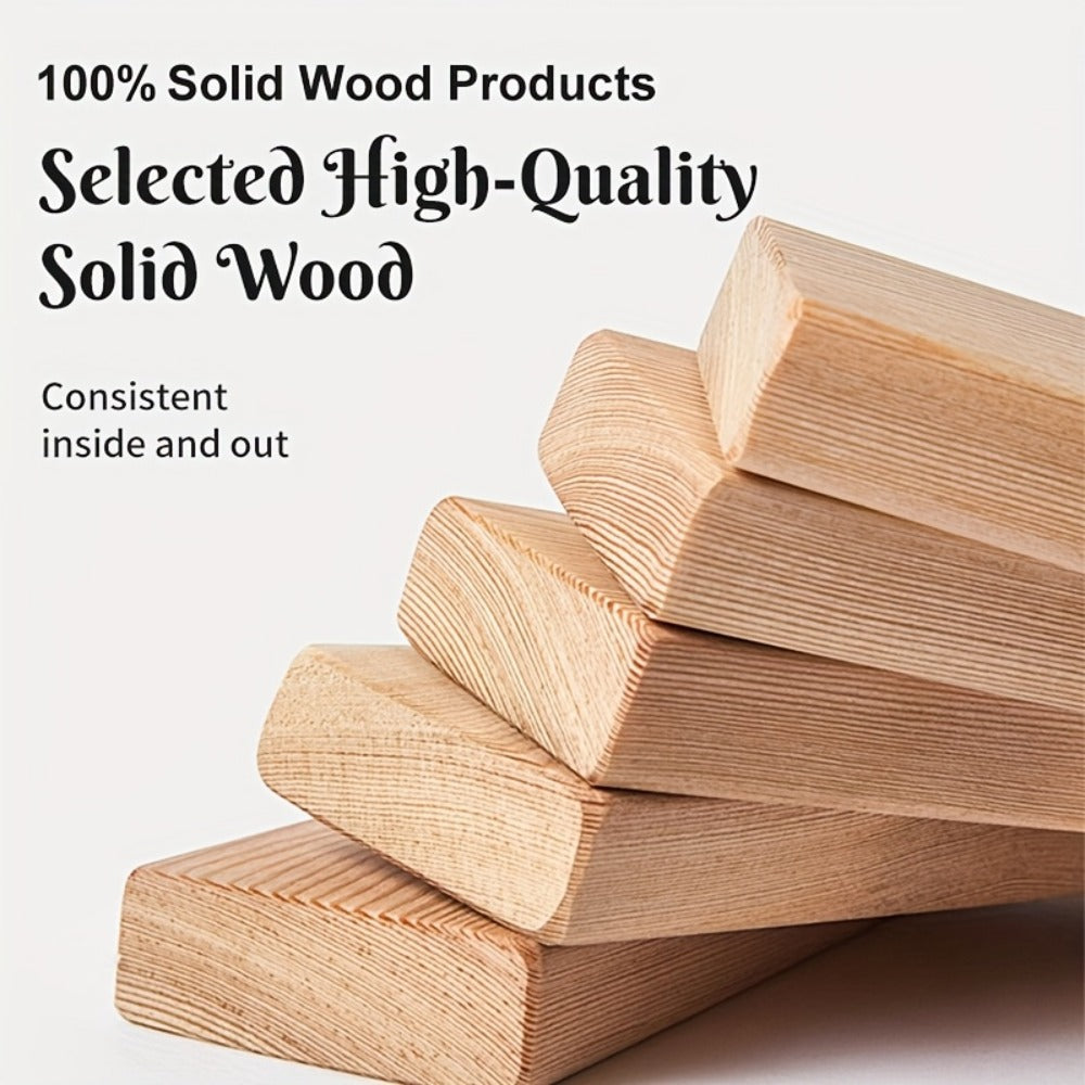 Mechanical Kitchen Timer with Loud Alarm - Black Walnut Wood Cooking Timer, 100% Battery-Free Desktop Timer for Cooking, Baking & Study