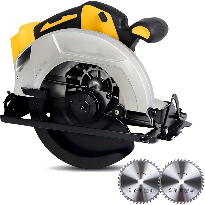 Brushless Cordless Circular Saw for Dewalt 20V MAX Battery - 7-1/4 Inch 0-50¡ã Bevel Cut Electric Saw with Saw Blades Included