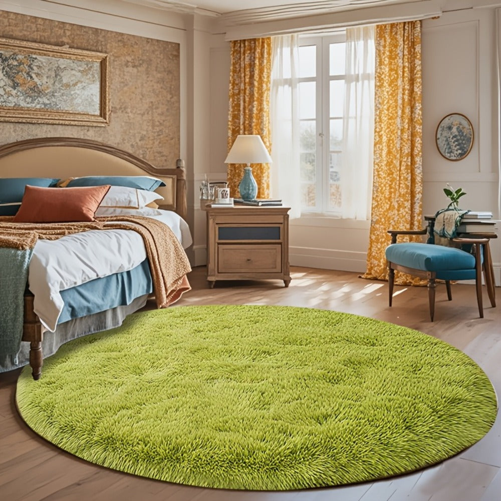 Fluffy Area Rug Large Soft Shag Carpet for Living Room Bedroom ¨C Non-Slip Ultra Thick Plush Floor Mat, Multiple Sizes & Colors, Home Decor