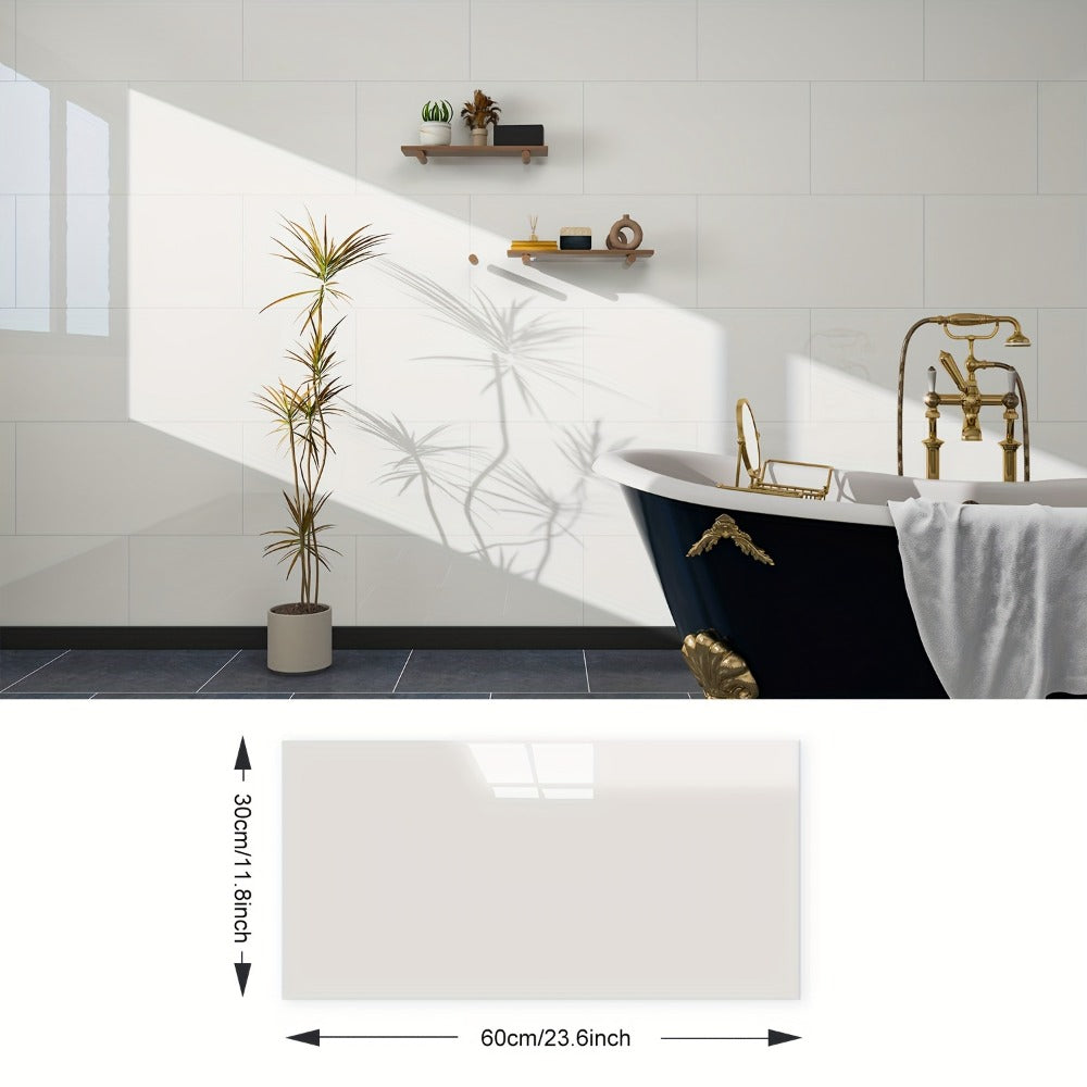 Peel and Stick Wall Panels Marble Pattern Self-Adhesive PVC Wall Tiles Waterproof Backsplash Stickers for Kitchen Bathroom Living Room Home Decor 20/40Pcs